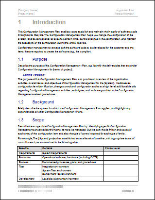 configuration-management-plan-template