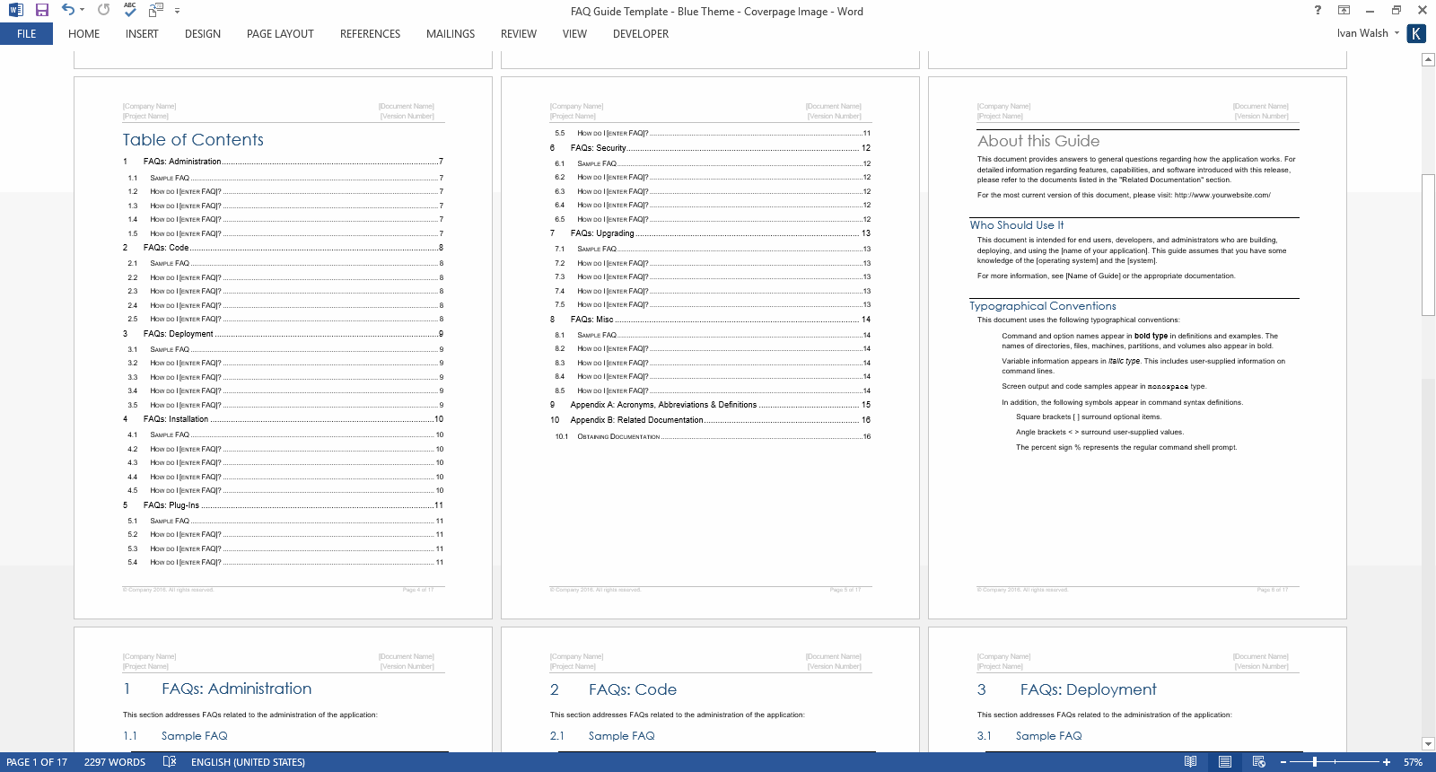 Questions And Answers Template from www.ihearttechnicalwriting.com