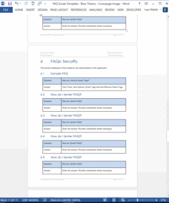 Faq Template Microsoft Word from www.ihearttechnicalwriting.com